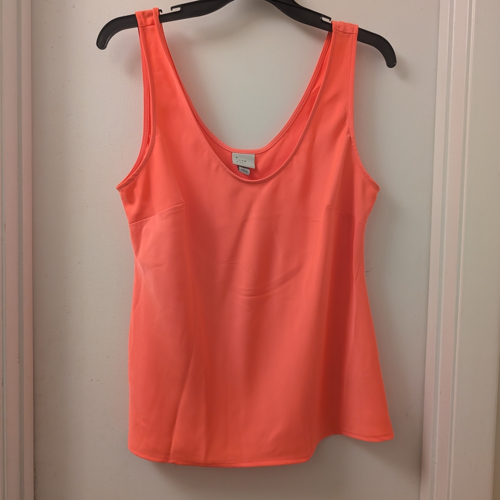 Hot Pink Sleeveless Women's Top